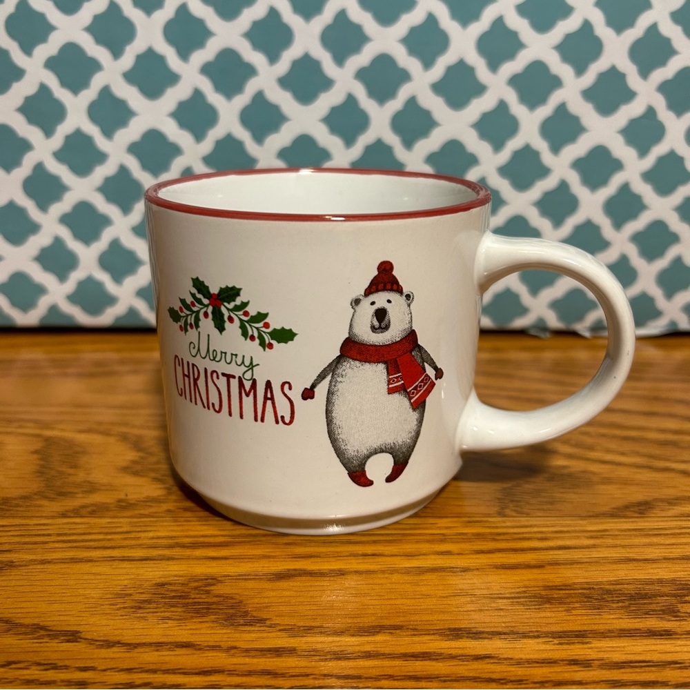 Bruntmor Christmas Polar Bear Mug